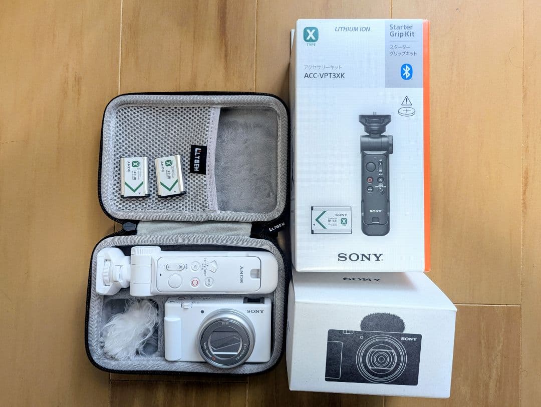 SONY ZV-1 II ホワイト & 最新型シューティンググリップセット