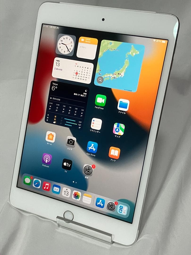 Apple　iPad　mini4　MNWF2J/A　32GB　シルバー　現状