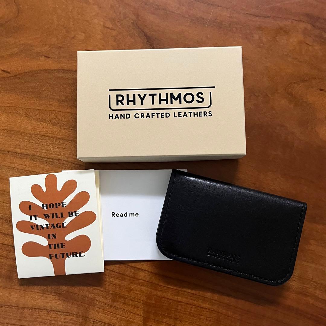 リュトモス　RHYTHMOS レザー 名刺入れ　新品未使用