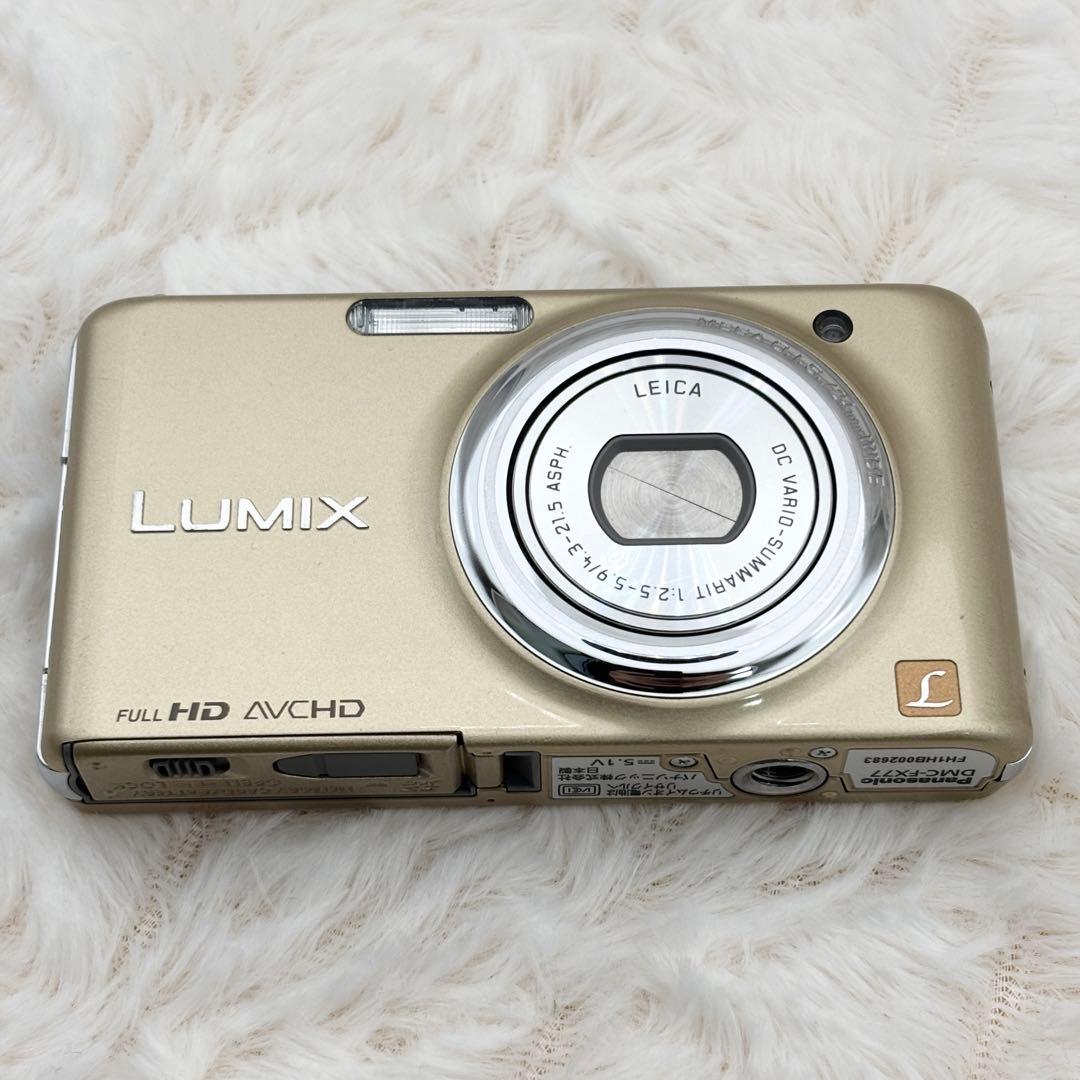 美品・動作良好✨ Panasonic LUMIX DMC-FX77 元箱付き
