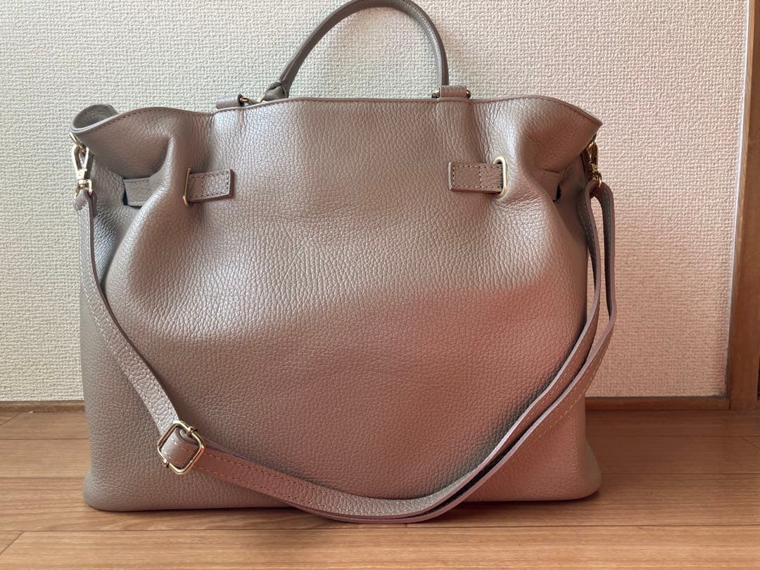 MILOS/ミロス 金具付きトート 2way ベージュ