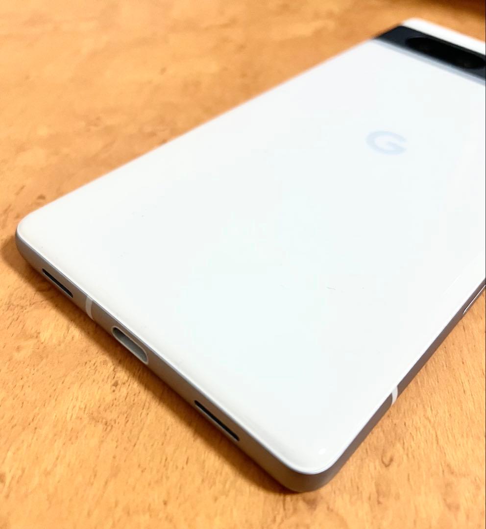 【美品】SIMフリー 判定:○ Google Pixel 7a スノー 本体