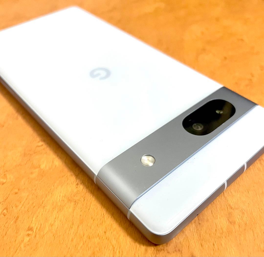 【美品】SIMフリー 判定:○ Google Pixel 7a スノー 本体