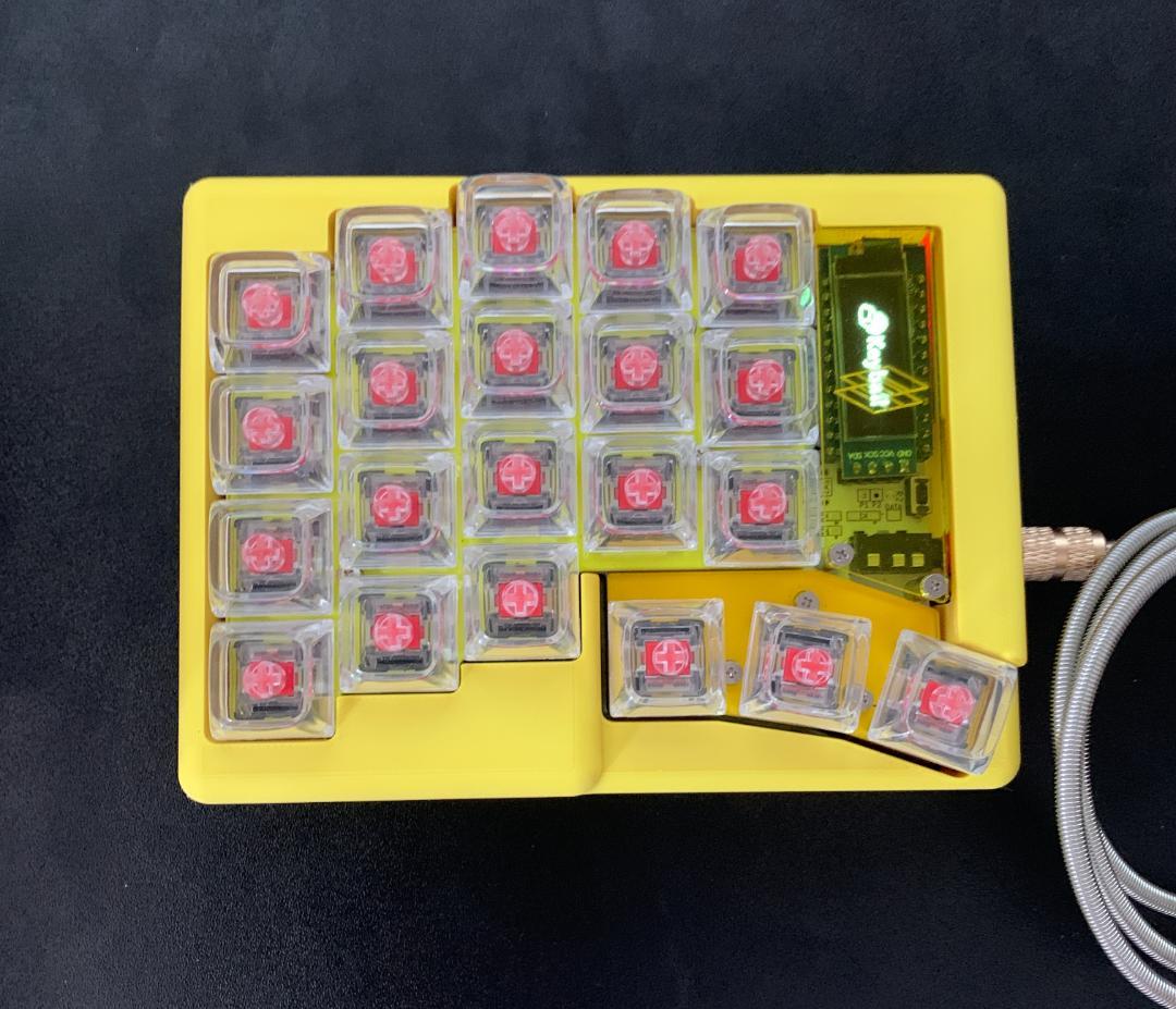 Keyball39 ガスケットマウントセット　※ほぼ撮影用のみの中古美品