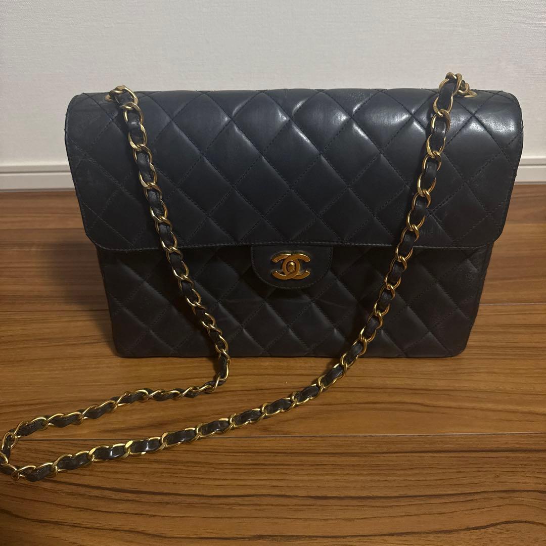 CHANEL マトラッセ チェーンショルダーバッグ