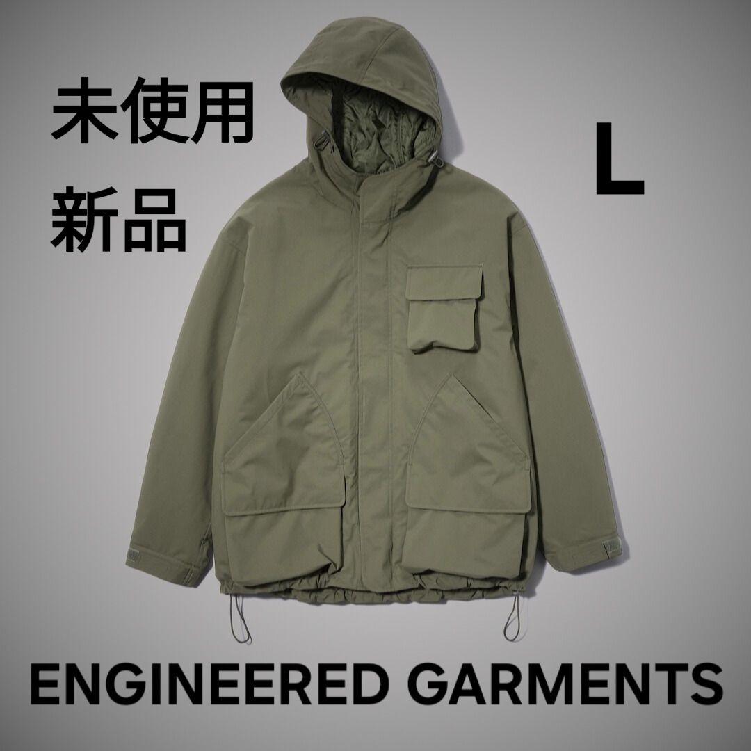 GU エンジニアードガーメンツ パデッドシェルパーカー L
