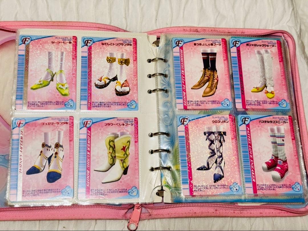 ラブ＆ベリー　ホルダー付きカードセット　G