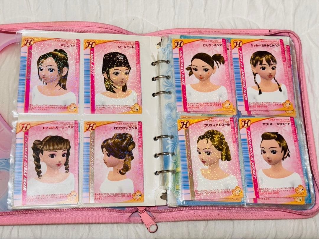 ラブ＆ベリー　ホルダー付きカードセット　G