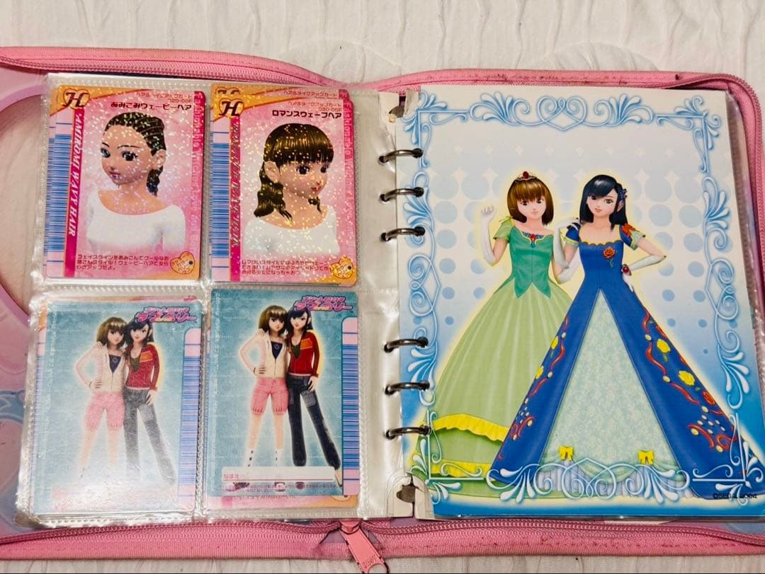 ラブ＆ベリー　ホルダー付きカードセット　G