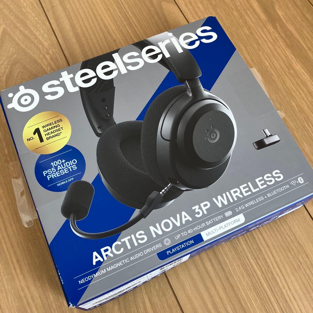 ヘッドホン SteelSeries Arctis Nova 3P Wireless