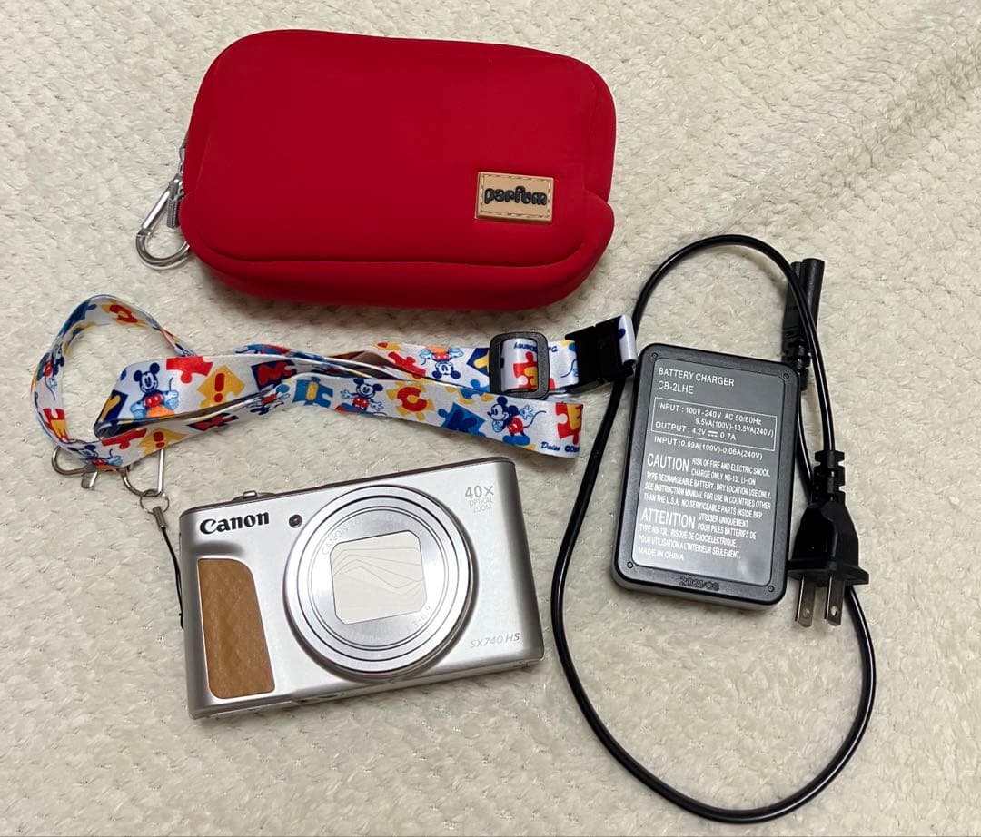 F*o様 Canonキャノン　POWERSHOT SX740 HS シルバー　デ