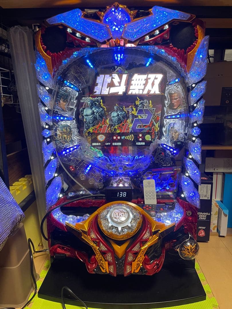 P真北斗無双Re:319ver Sammy オートコントローラー付き 自宅配送