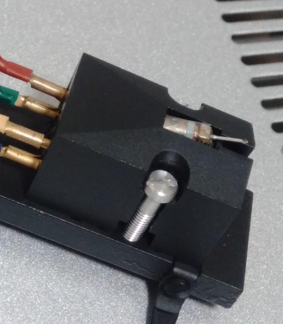 デノン MCカートリッジ DL-103 ヘッドシェル AT MG-9 音質良好