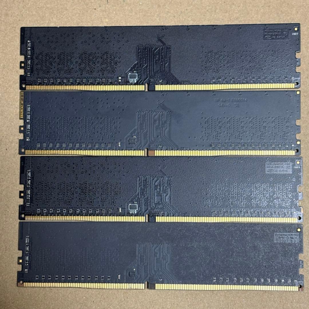 ジャンク DDR4 8GB 4枚 Panram CFD販売 デスクトップ用