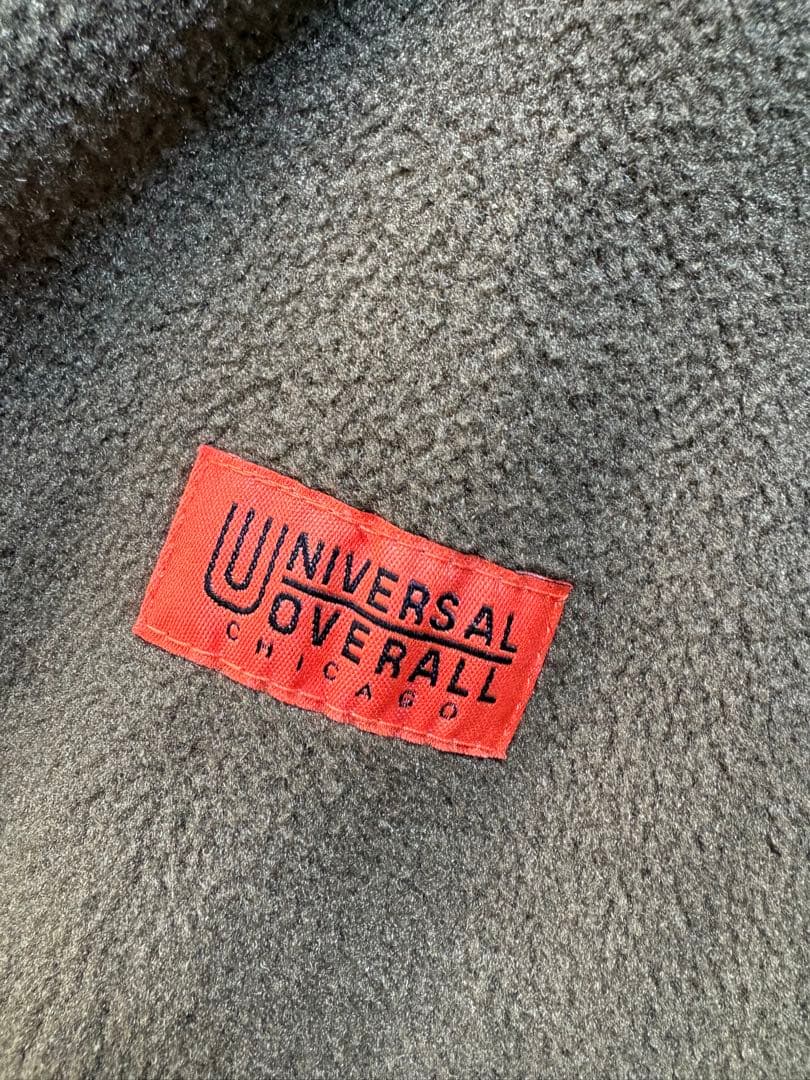 UNIVERSAL OVERALL フリースオーバーオール オリーブグリーン　M
