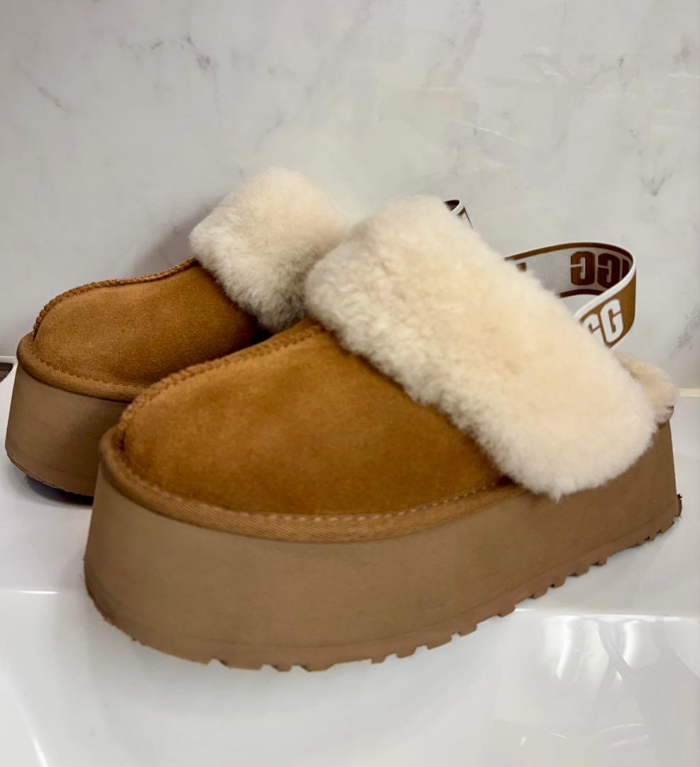 UGGサンダル　ファンケット　プラットフォーム　25cm