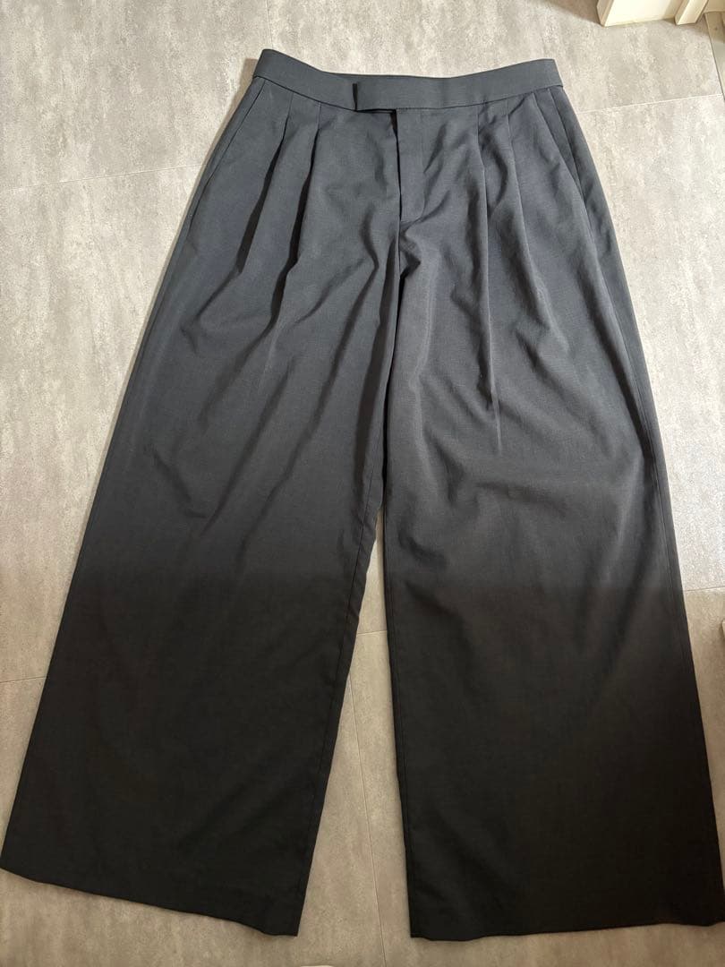 【セットアップ】ユニクロC 感動ジャケット 感動パンツ ダークグレー