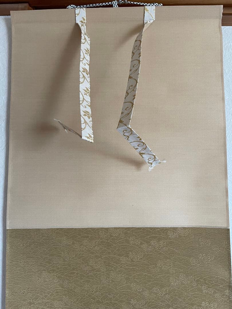 【美品】雪尾要道「葉々起清風」（ようようせいふうをおこす）竹　画賛　掛軸　茶掛