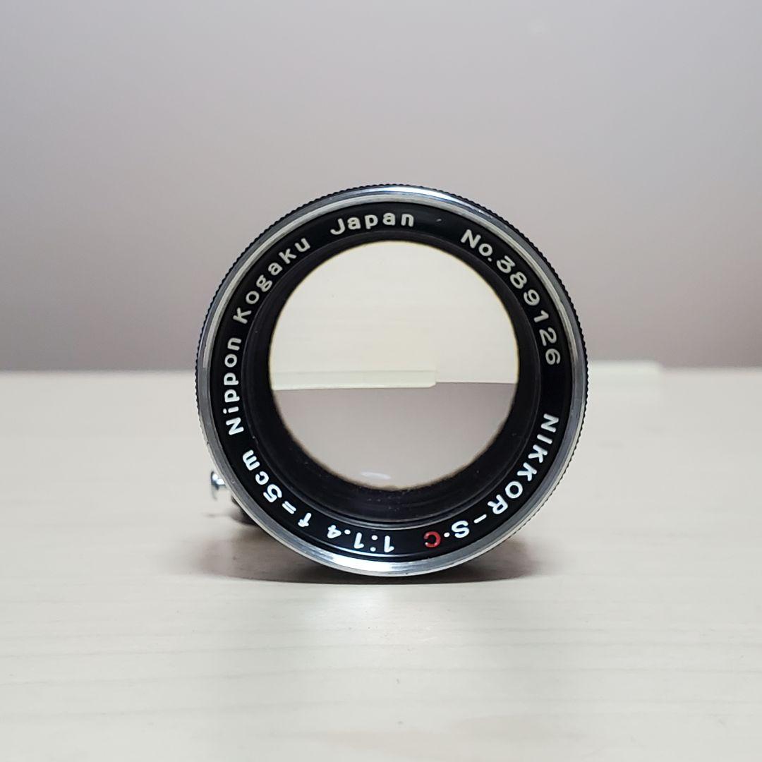 Nikon Nikkor S.C 5cm F1.4 Sマウント マニュアルレンズ
