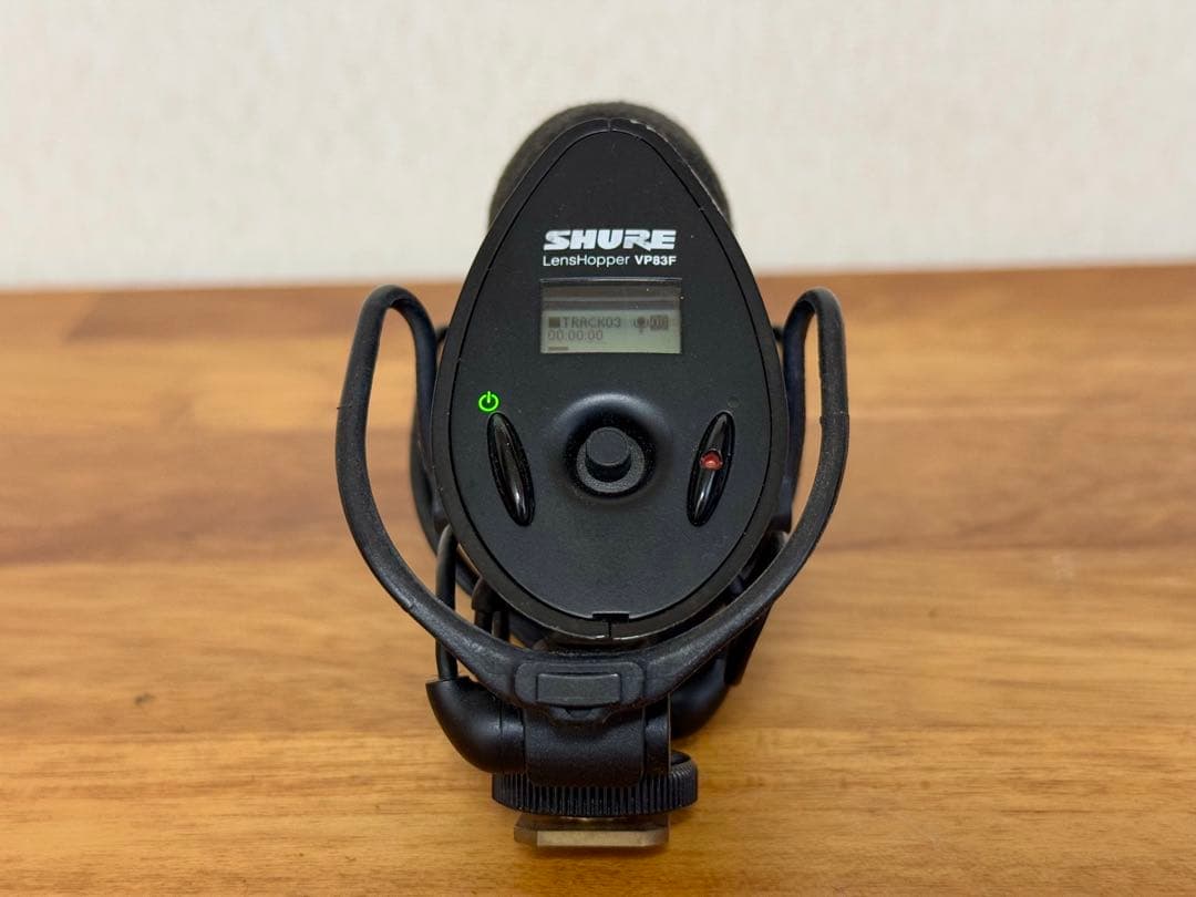☆美品☆ SHURE VP83F カメラマウントマイクロフォン【国内正規品】