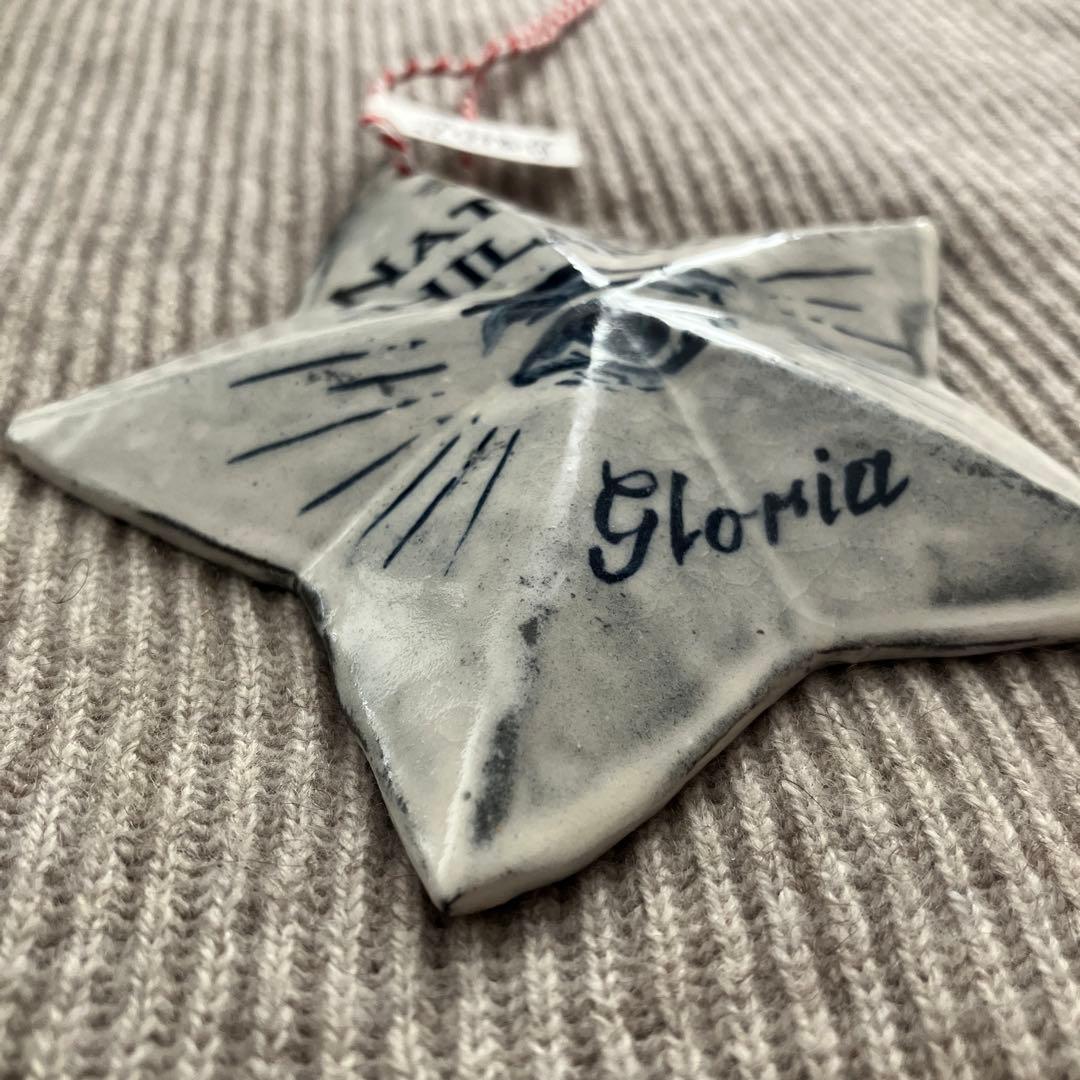 arii momoyo pottery 星モチーフ オーナメント 陶製