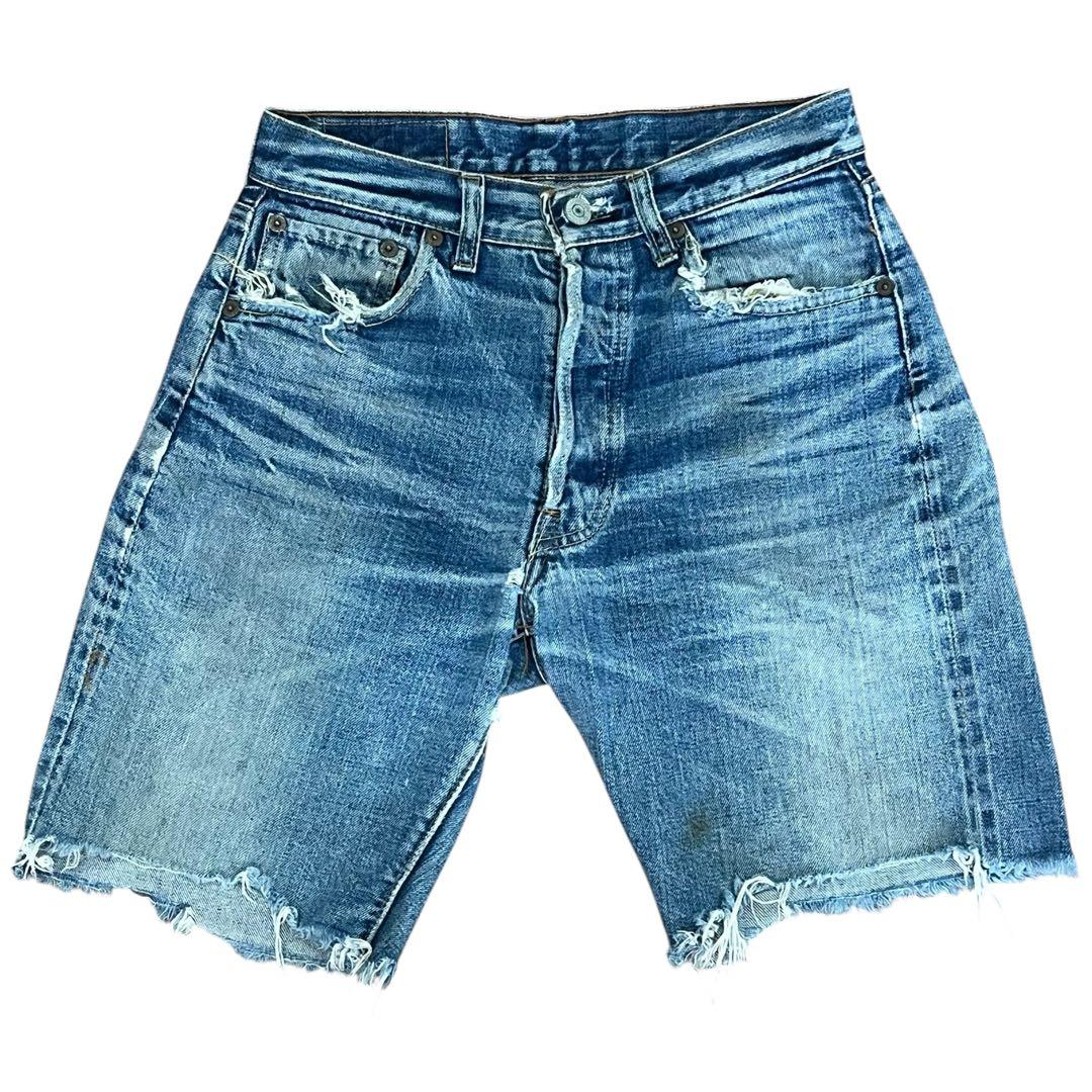 ヴィンテージオリジナル　リーバイス501BIGE カットオフ　60’s