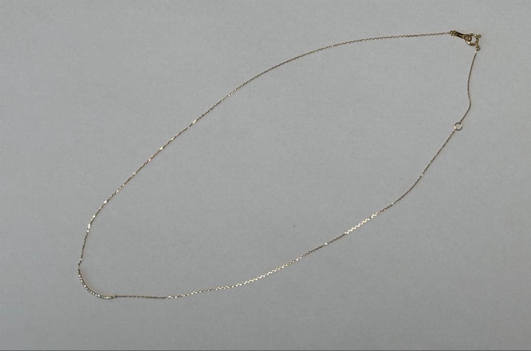 K18 パーティクル ネックレス イエローゴールド