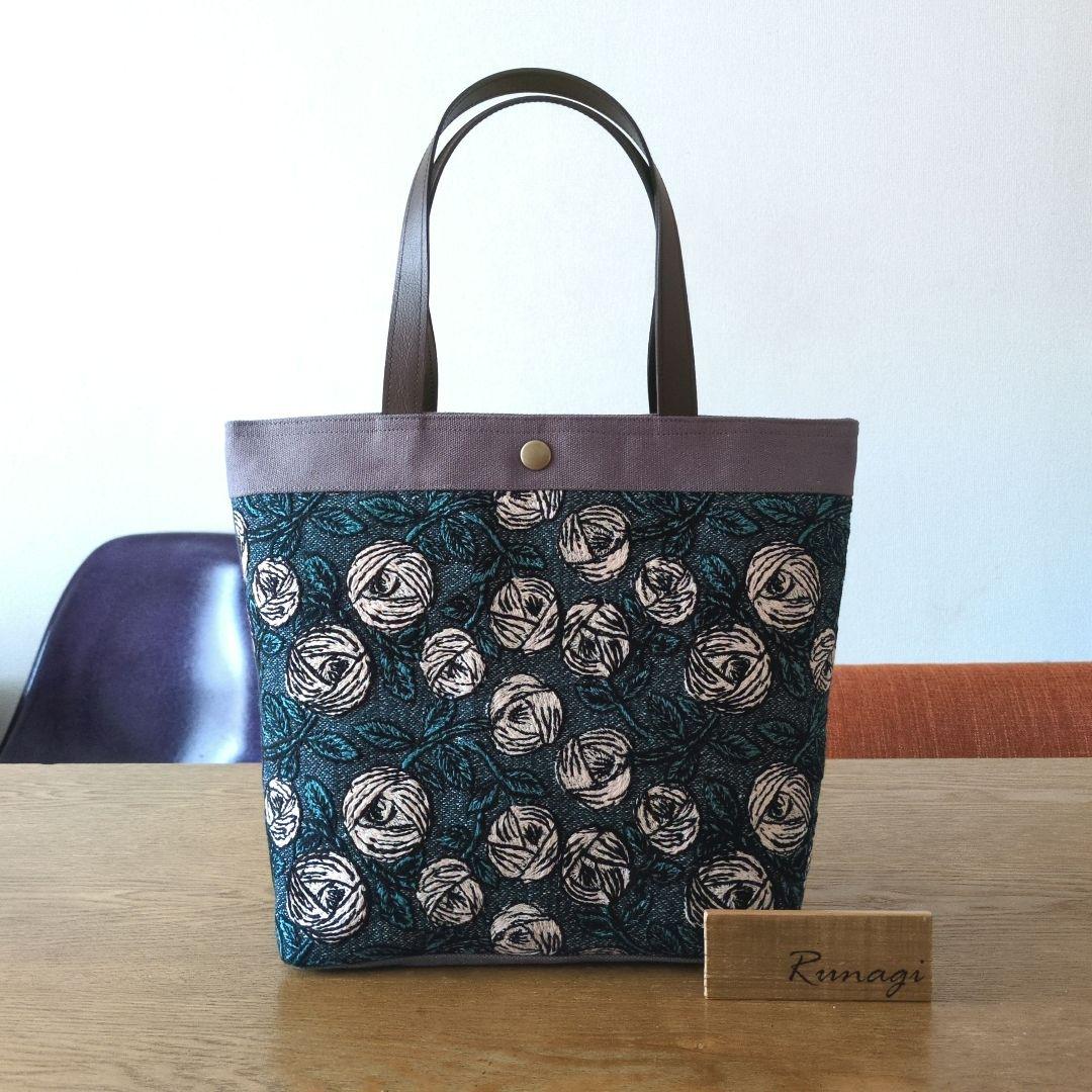 【1559】シンプル ハンドバッグ＊ミナペルホネン