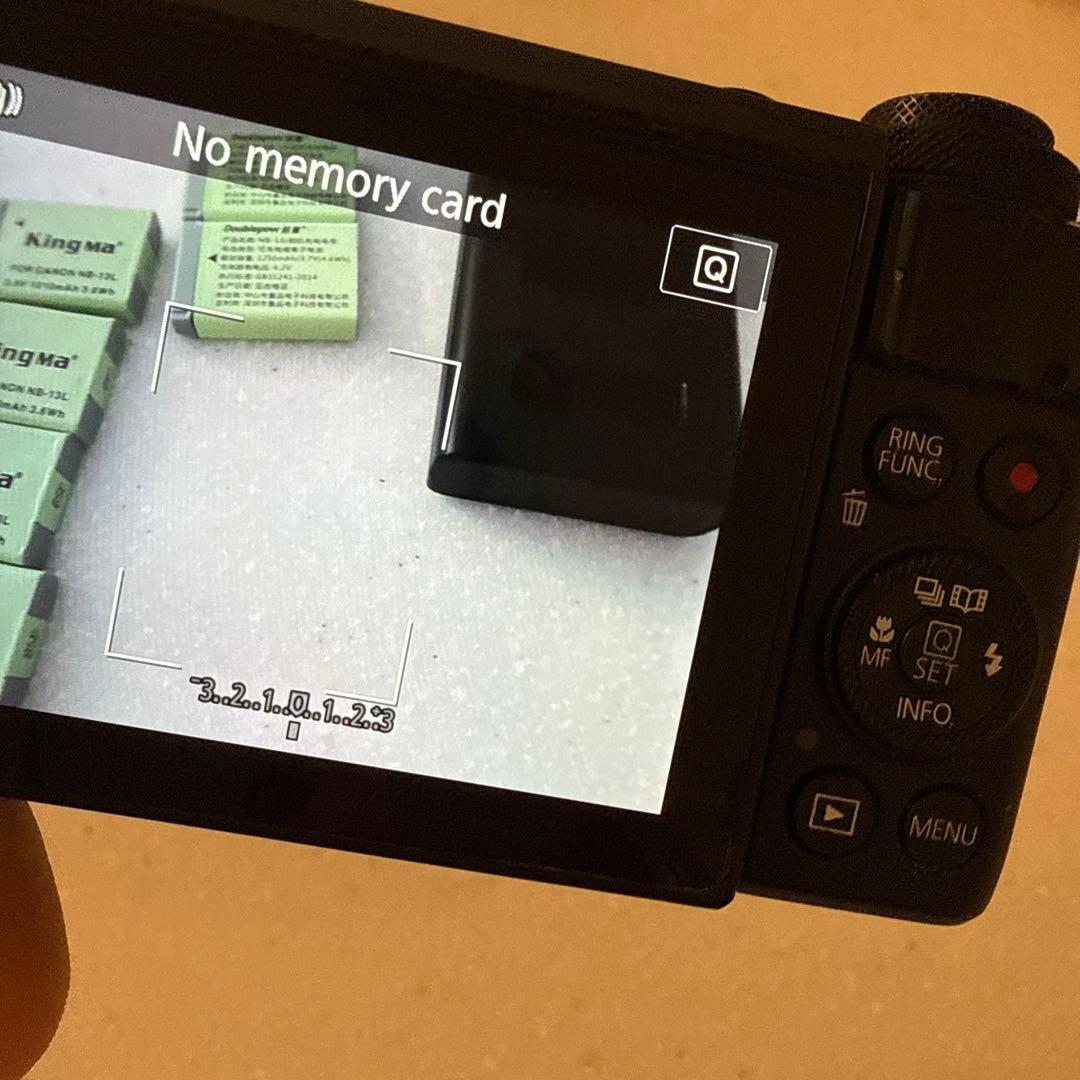 canon G7X Mark2 動作確認済み　コンパクトデジタルカメラ