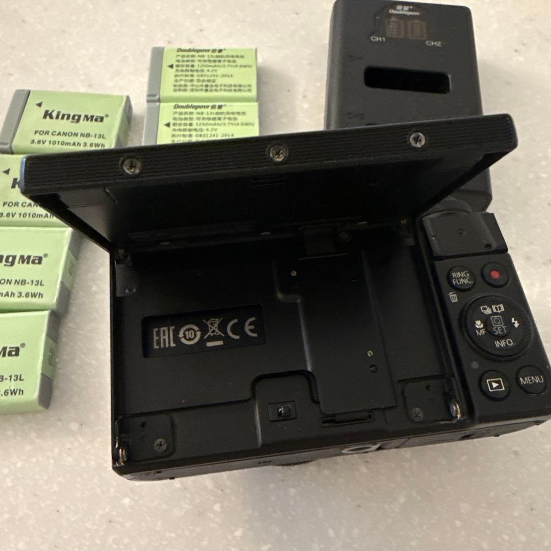 canon G7X Mark2 動作確認済み　コンパクトデジタルカメラ