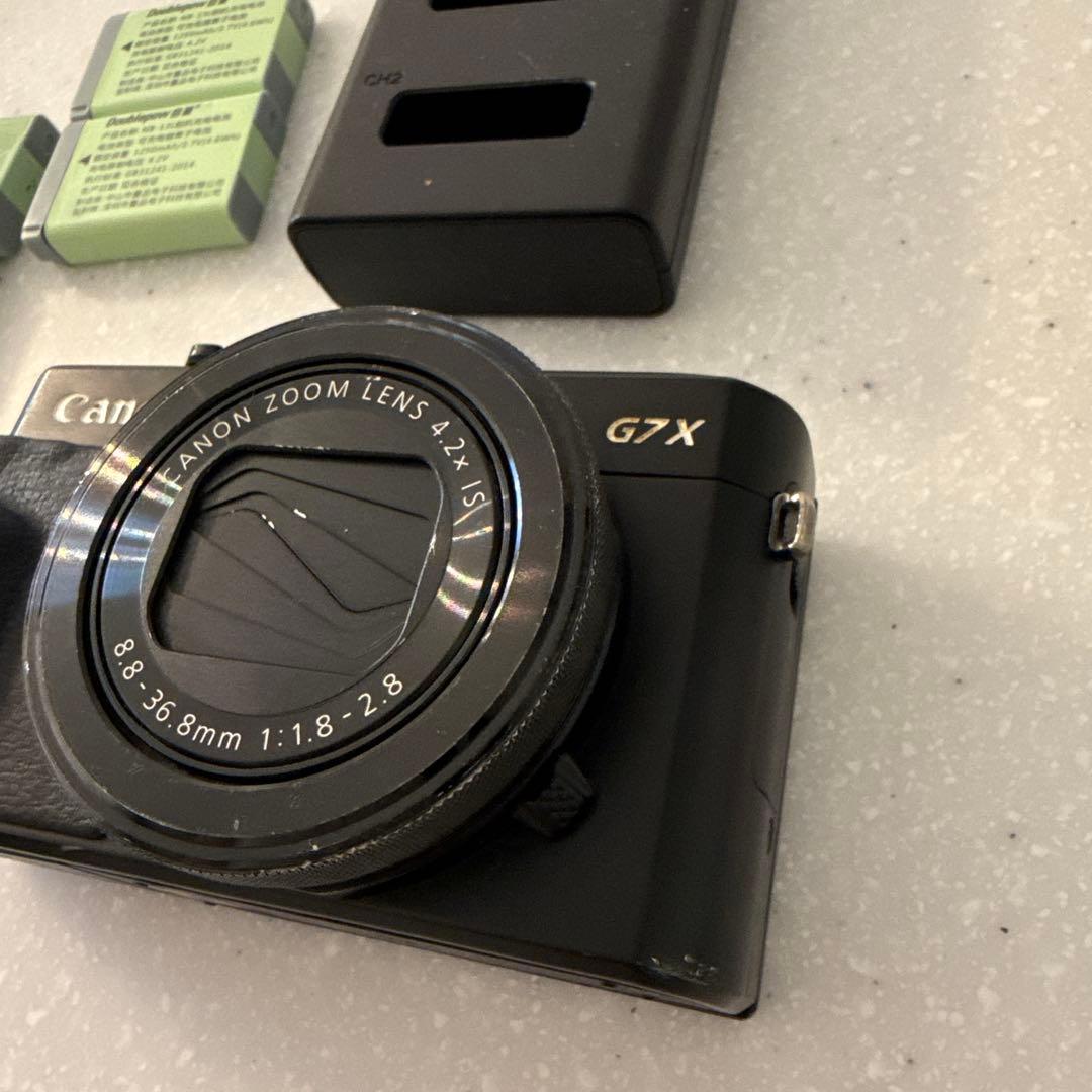 canon G7X Mark2 動作確認済み　コンパクトデジタルカメラ