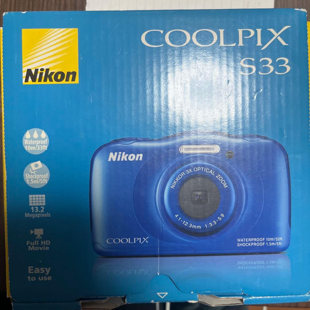Nikon COOLPIX S33 防水カメラ