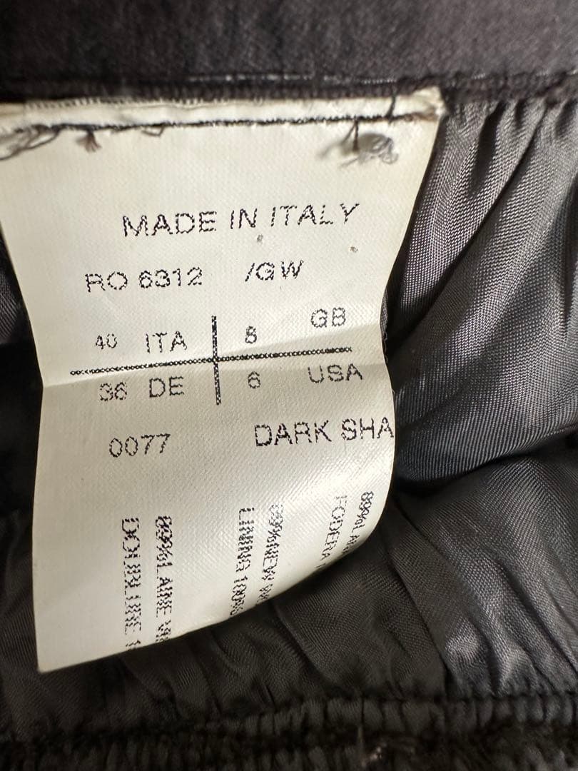 リックオウエンス 変形ウエストパーツ付き ショートパンツ