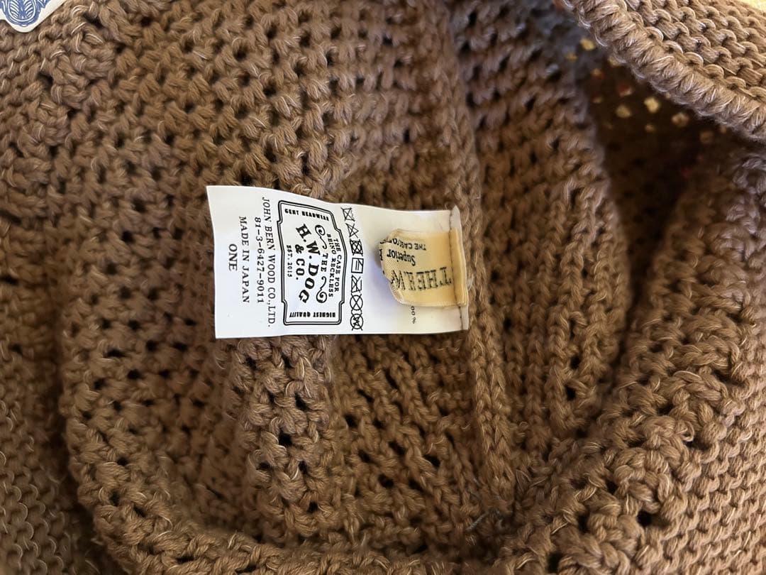 帽子 THE H.W.DOG&CO. knit hat