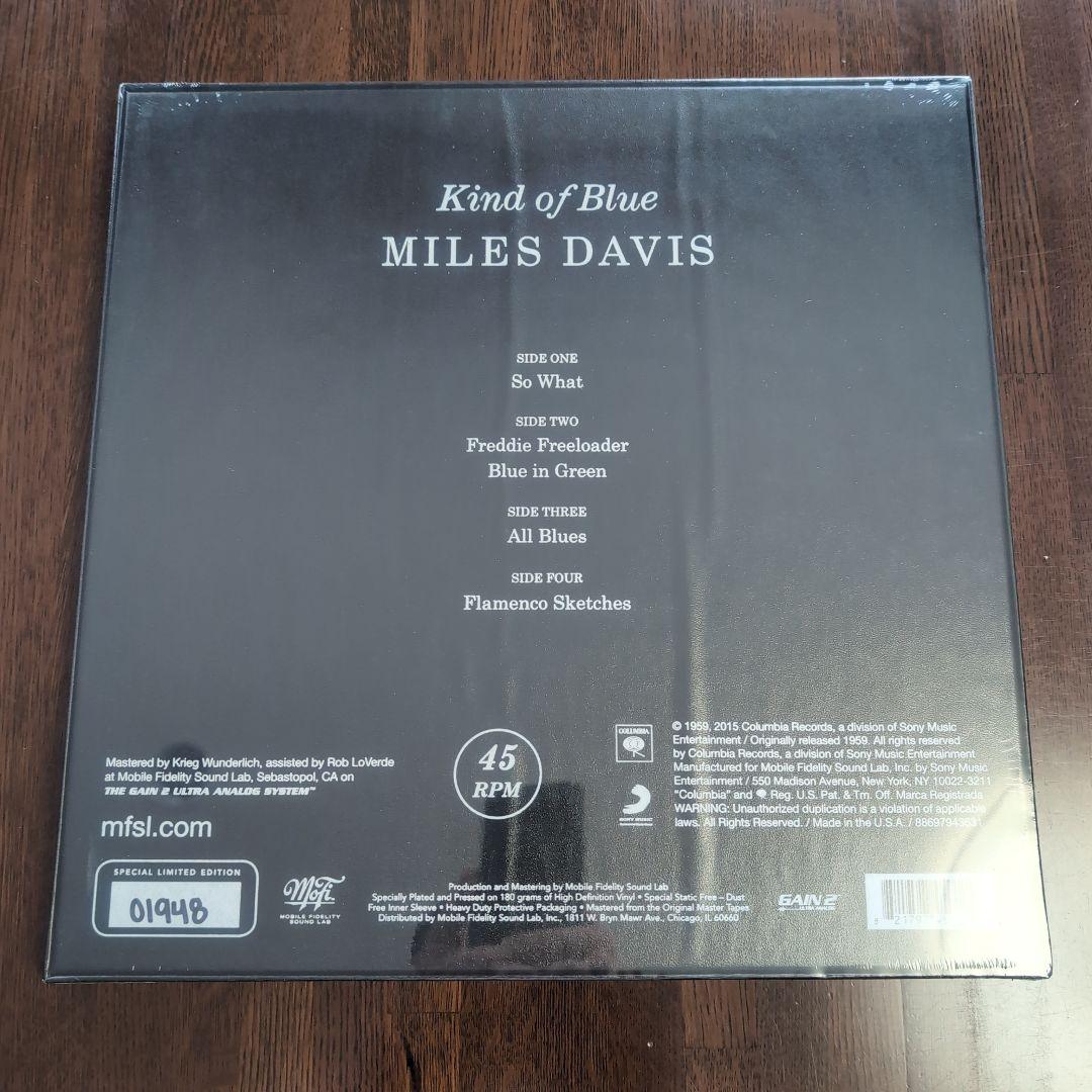 未開封！Miles Davis「Kind of Blue」Mobile 45回転