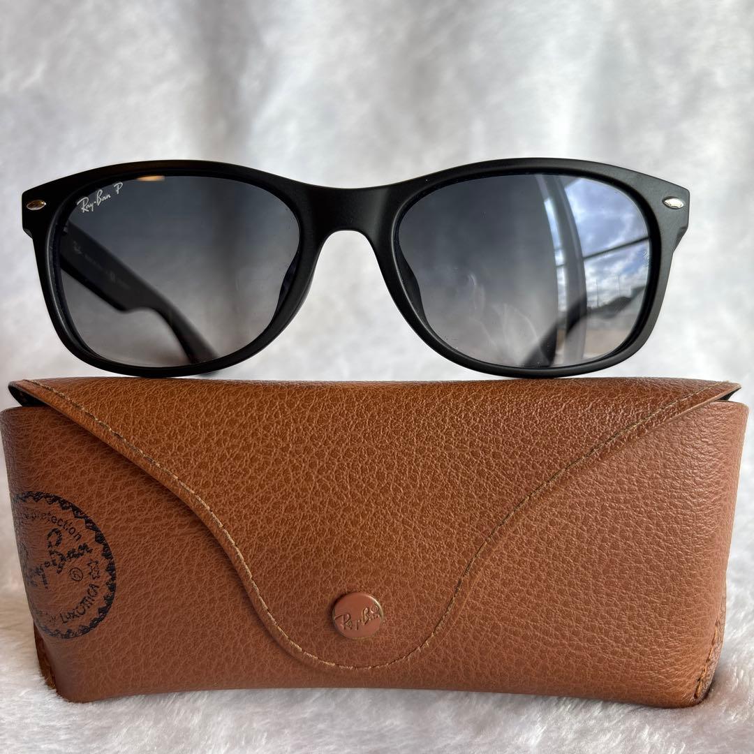 美品 Ray-Ban レイバン RB2132-F 601-S/78 偏光レンズ