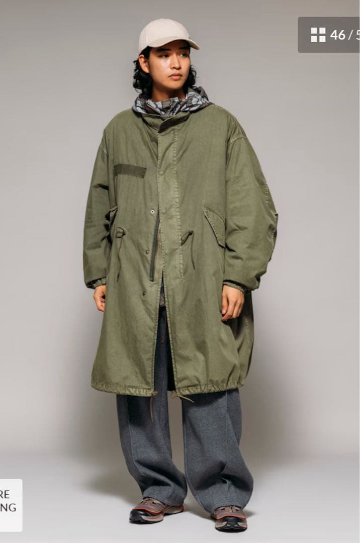 freak's store フェード加工M65 LINER SET モッズコート