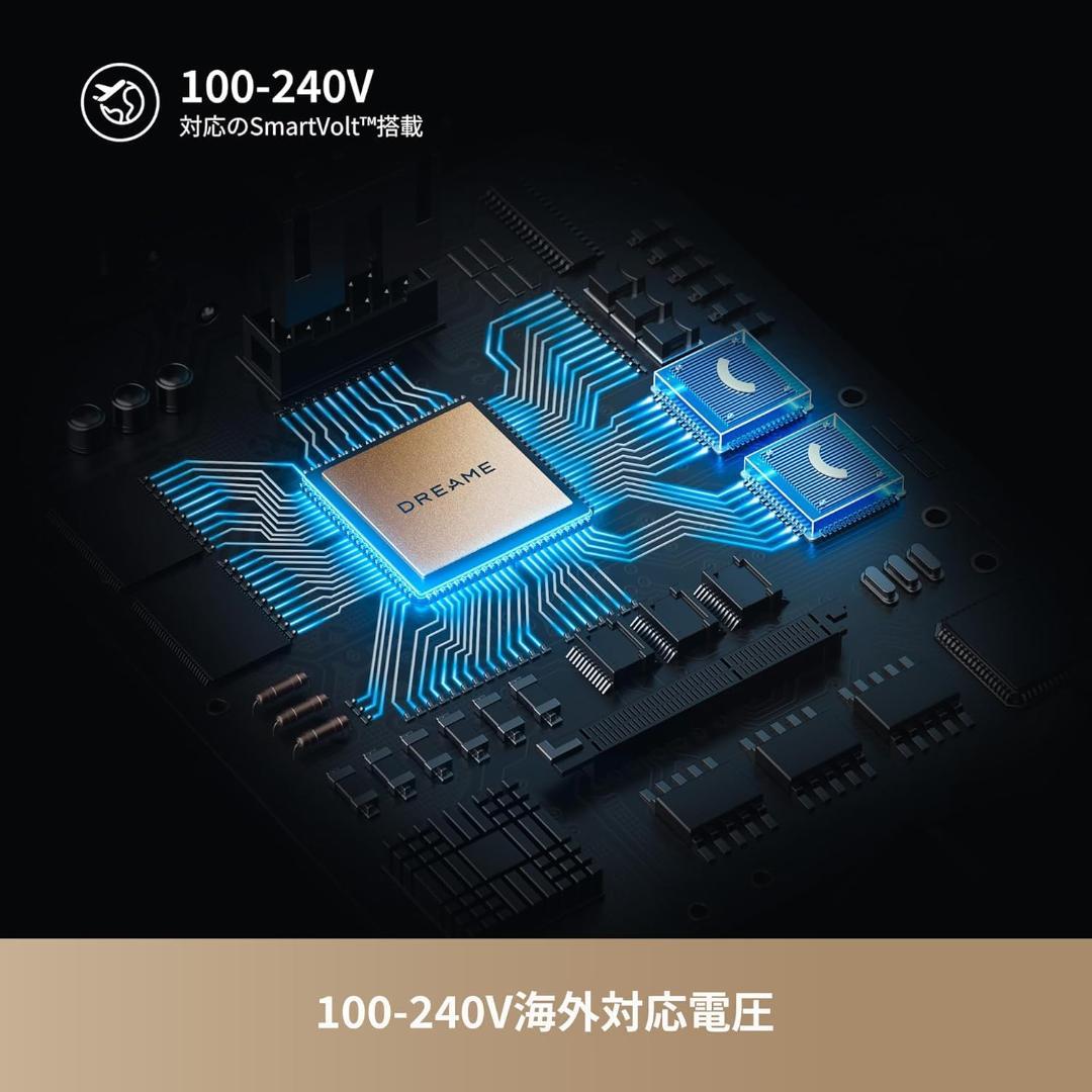 dreame (ドリーミー) Glory Uni ヘア ドライヤー 海外電圧対応