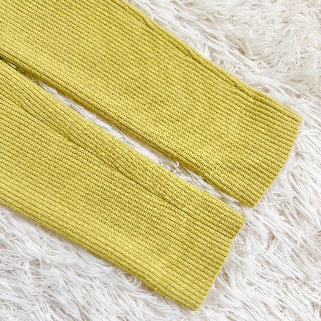 マックスマーラ クチートアマーノ ウールテーラードジャケット 黄色 L