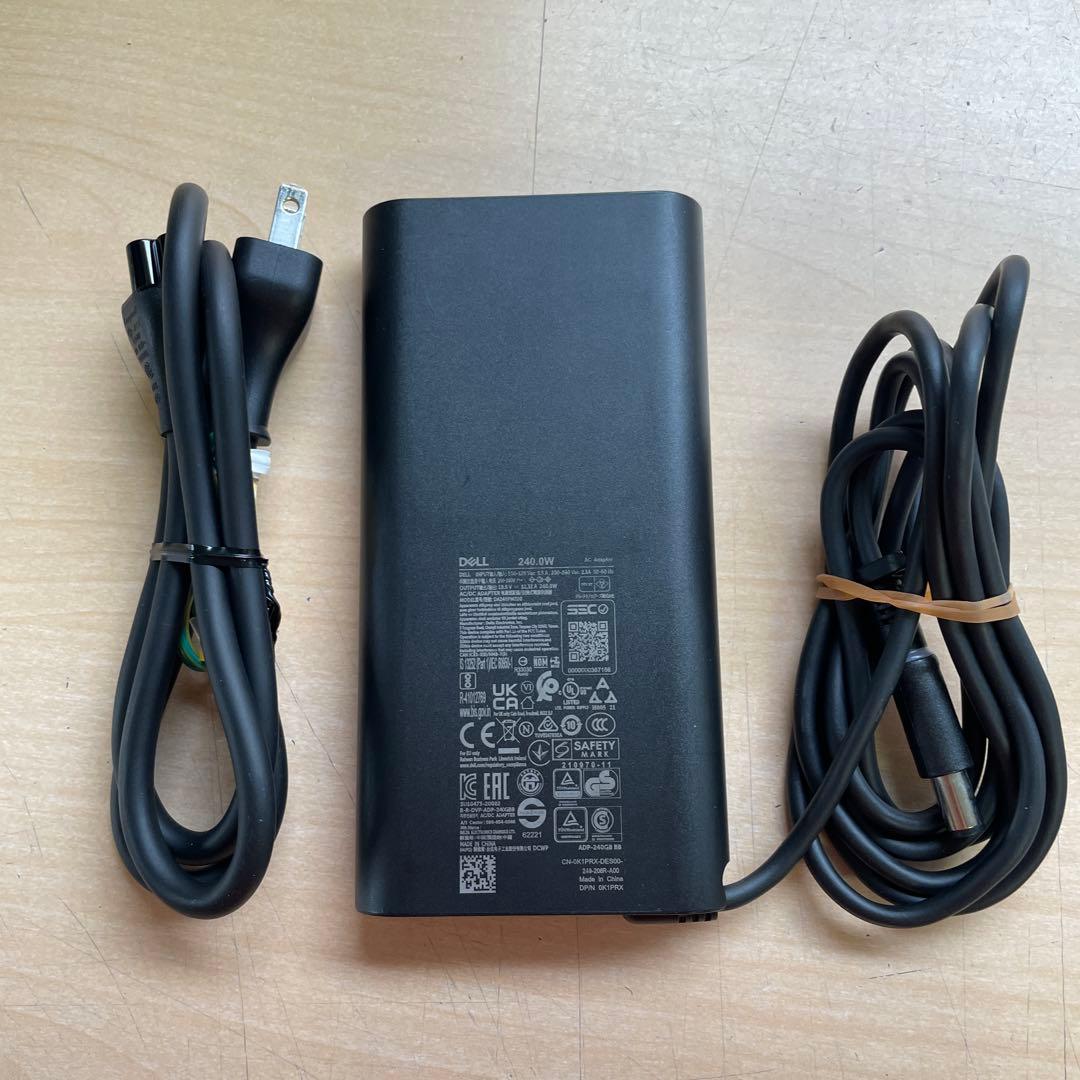 栗田　DELLアダプター　240w×6個　180w×5個　130w×1個