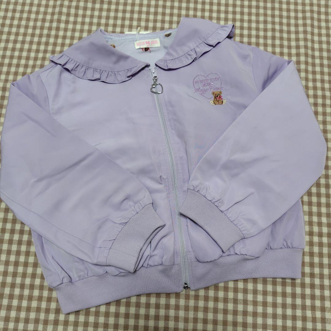 メゾピアノ　アウター　セーラー　くま