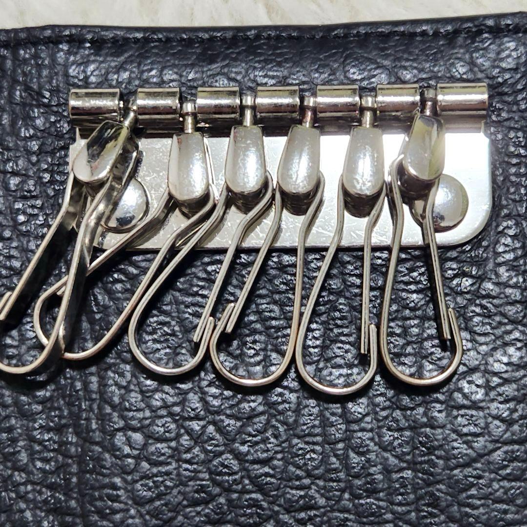 ✨極美品　付属品完備✨マルジェラ　キーケース　キーリング　6連　カレンダー　黒