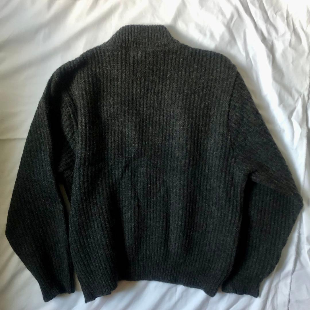 L.L.Bean アルパカウールドライバーズニット Lサイズ アメリカ製