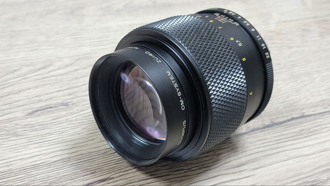 【名玉】OLYMPUS OM 90mmf2.0 マクロ 単焦点レンズ