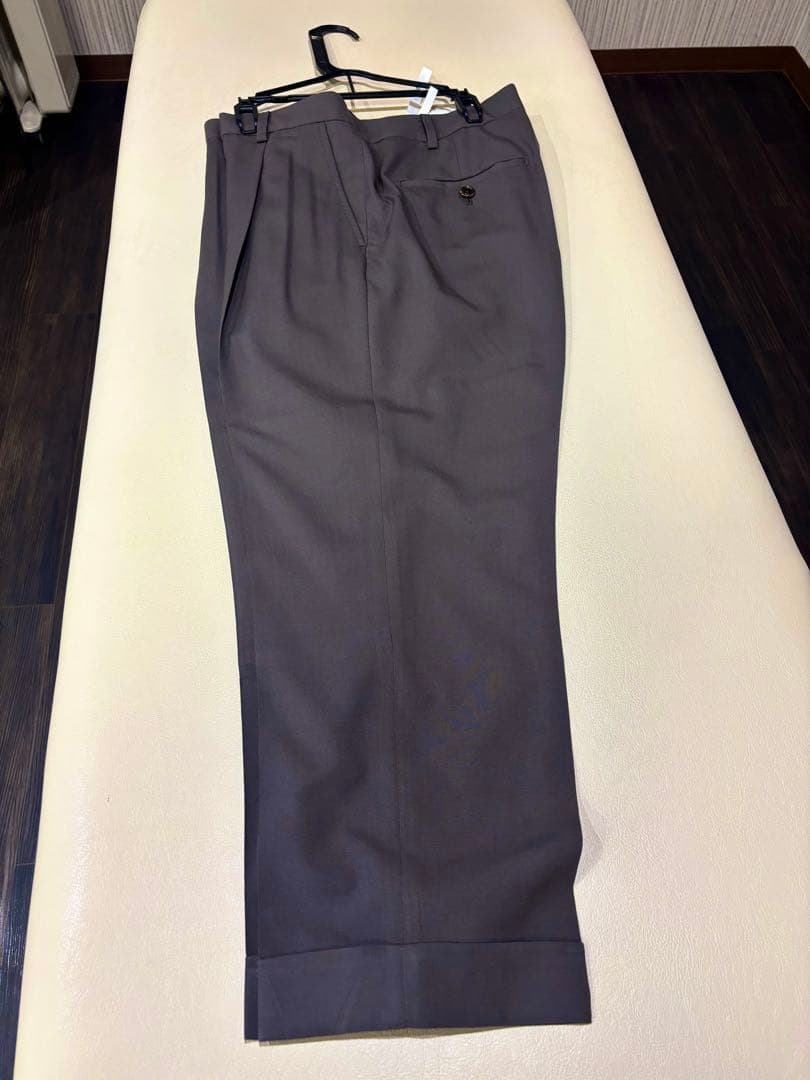 wacko maria ゼニア　プリーツトラウザー スラックス　色は1枚目