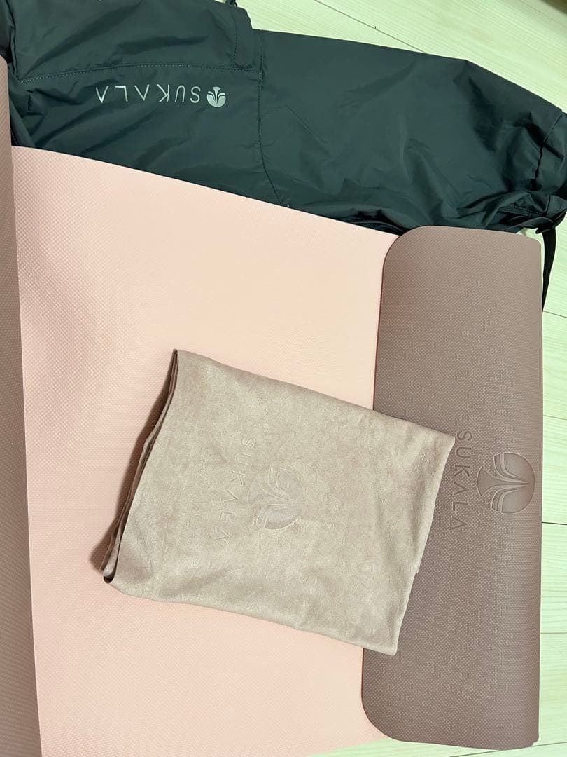 SUKALA ヨガマット ピンク セット