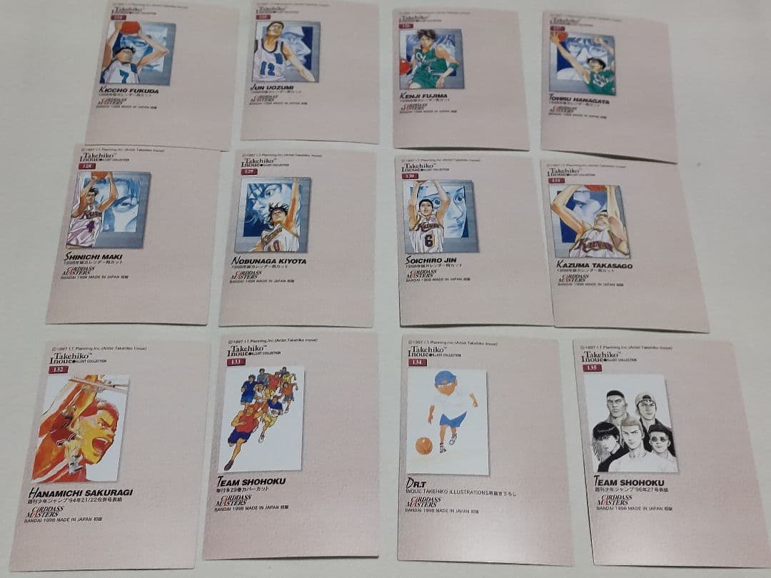 SLAM DUNK カードダスマスターズ 124～135