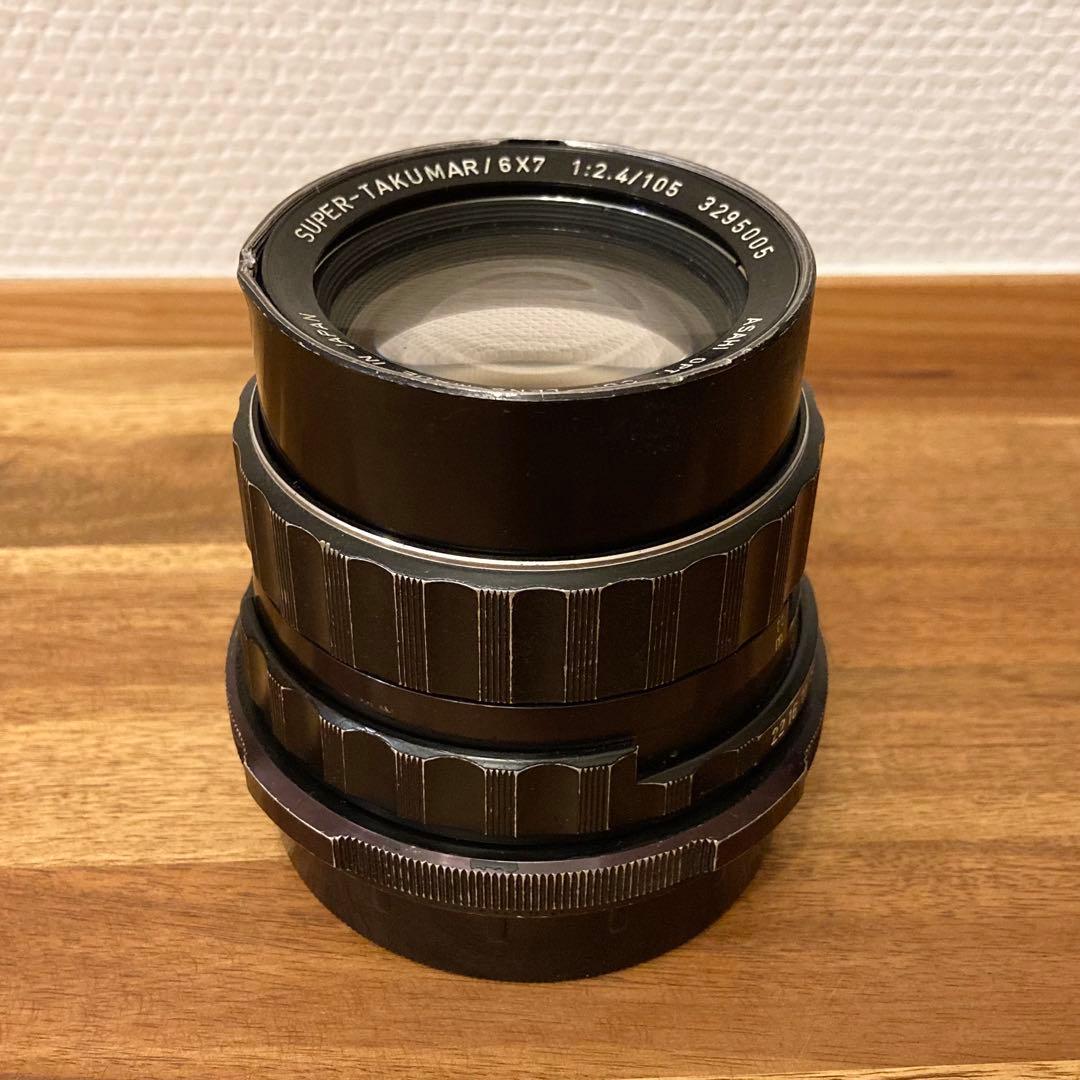 フィルムカメラ Pentax Super-Takumar 6x7 105mm F2.4