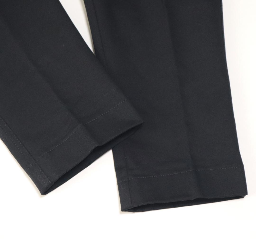 新品タグ付き【ベルウィッチ】 ストレッチコットン ベイカーパンツ 黒 48