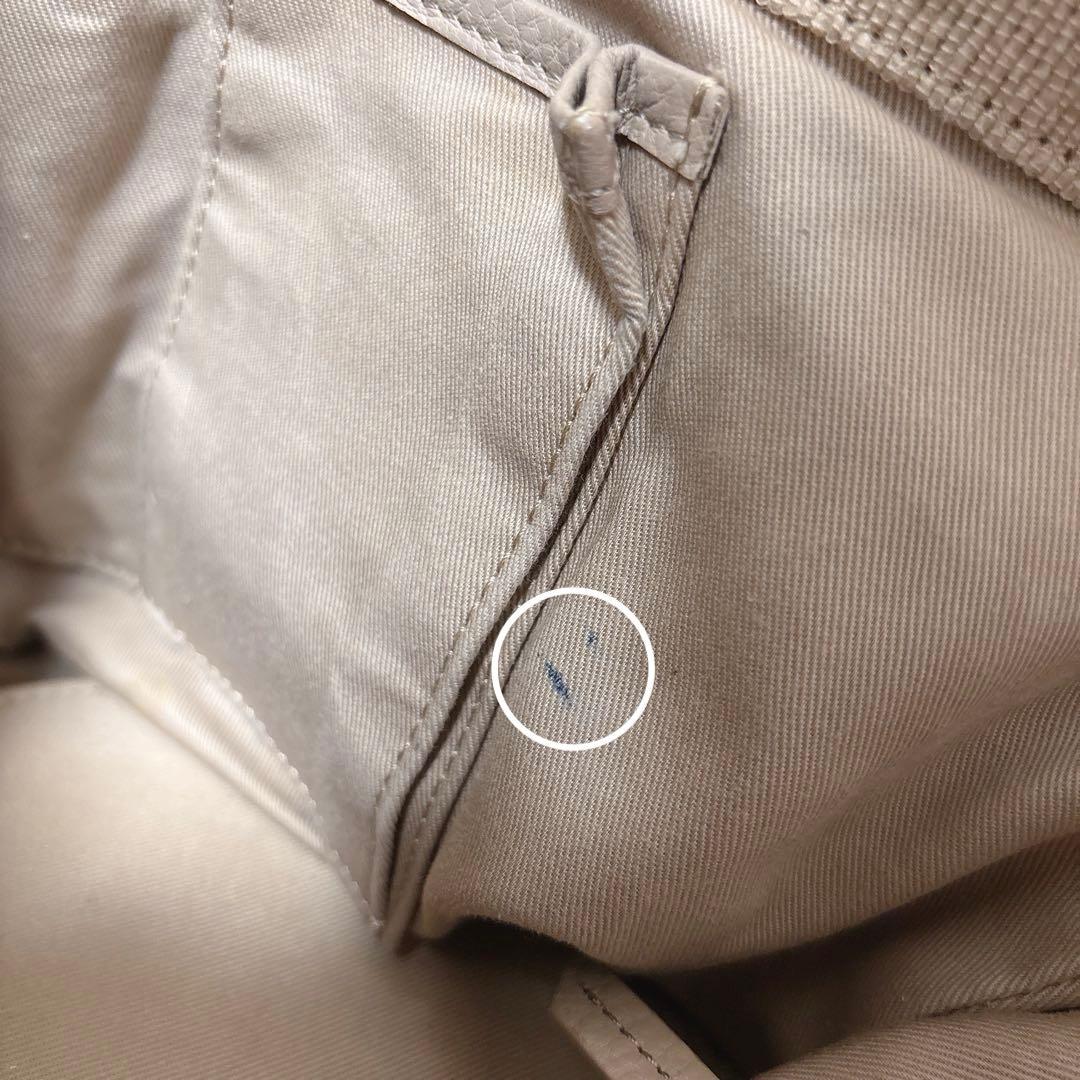 VIOLAdORO ツイストハンドルリップ型ラフィアカゴバッグ　肩掛け可